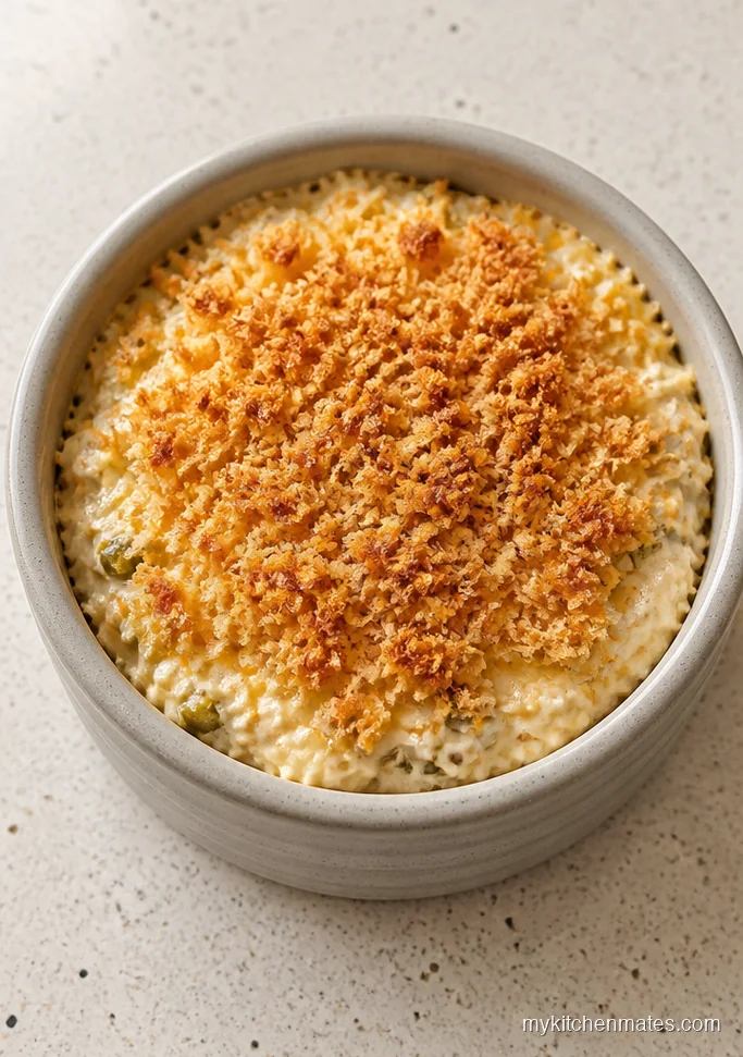 Jalapeño Popper Dip with Crispy Topping