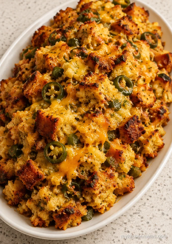 Jalapeno Cheddar Cornbread Stuffing