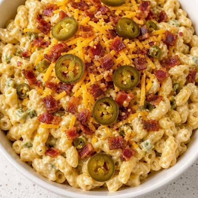 Creamy Jalapeño Popper Pasta Salad Jalapeño Popper Pasta Salad