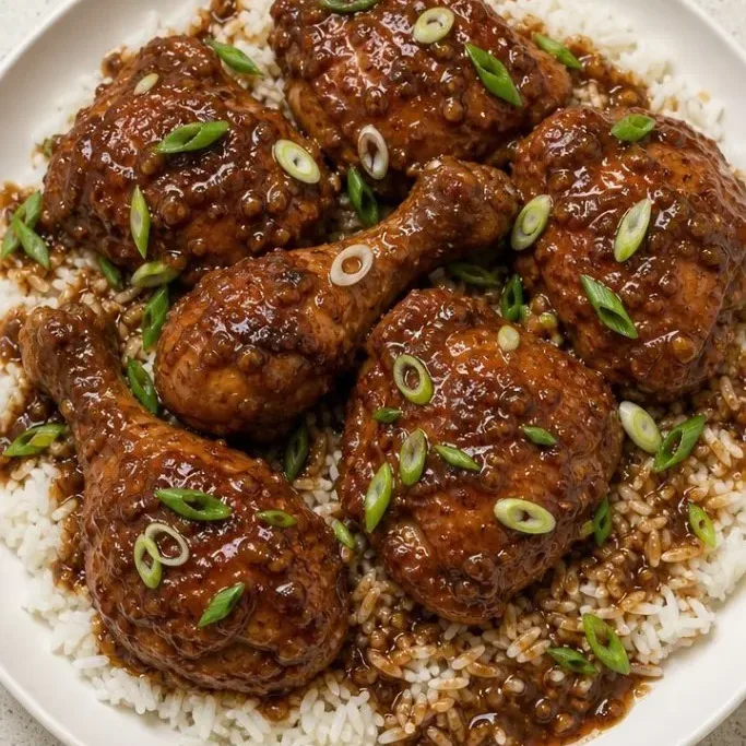 Sticky Jamaican Brown Stew Chicken Jamaican Brown Stew Chicken
