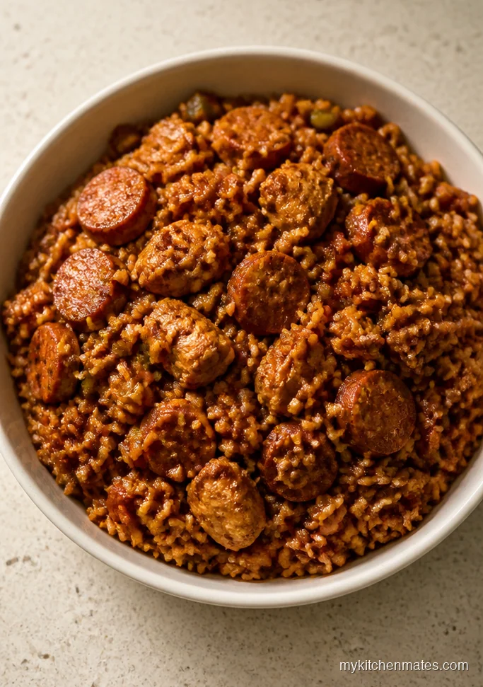 Jambalaya Chicken and Rice with Chicken Sausage