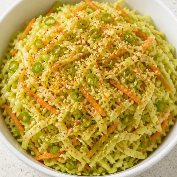 10-Minute Japanese Cabbage Salad with Sesame Dressing Japanese Cabbage Salad