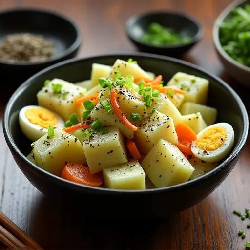 Japanese-Inspired Wasabi Mayo Potato Salad