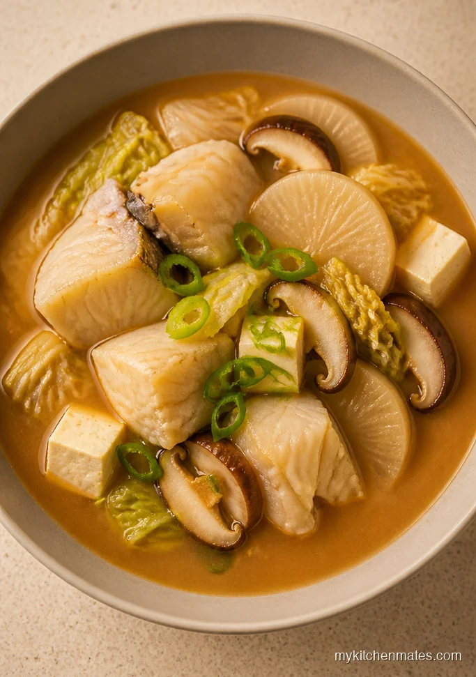 Japanese Miso Fish Hot Pot