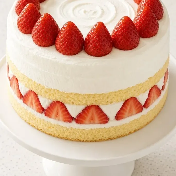 Japanese Strawberry Cake