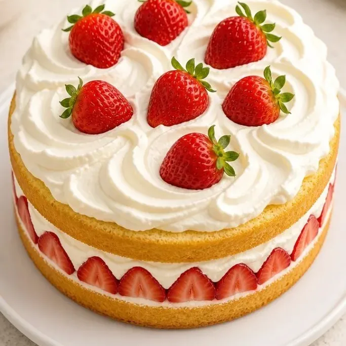 Light and Fluffy Japanese Strawberry Shortcake Japanese Strawberry Shortcake