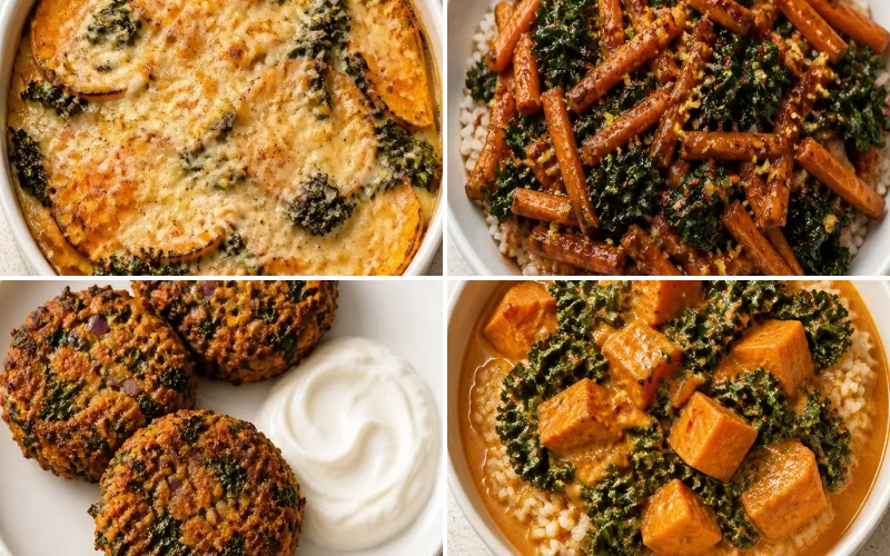 11 Kale and Sweet Potato Recipes That Make Vegetables the Main Event