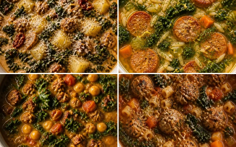 12 Kale Soup Recipes with Sausage for Easy Weeknight Dinners 12 Kale Soup Recipes with Sausage for Easy Weeknight Dinners