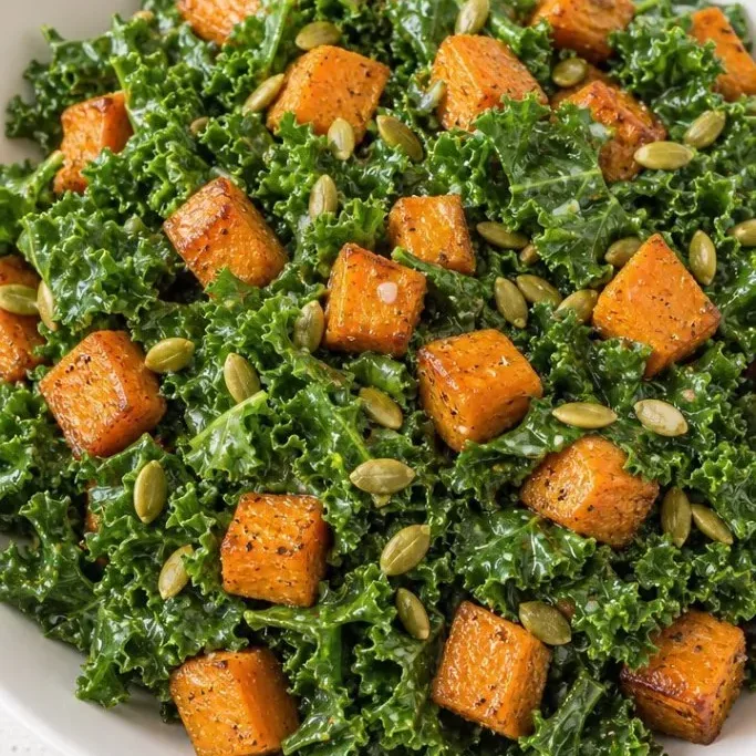 Kale Sweet Potato Salad