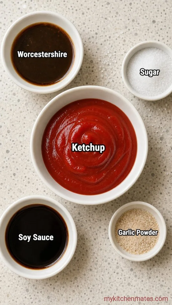 5-Minute Katsu Sauce Ingredients