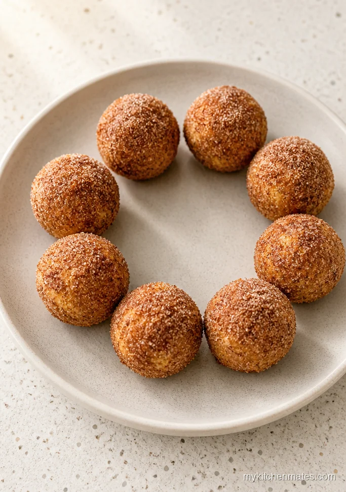 Keto Apple Cinnamon Donut Holes