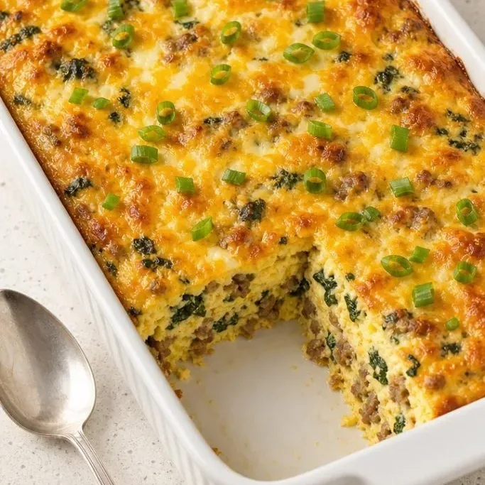 Easy Make-Ahead Keto Breakfast Casserole Keto Breakfast Casserole
