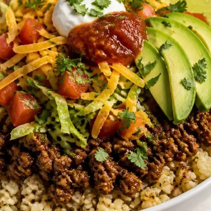 Keto Burrito Bowl