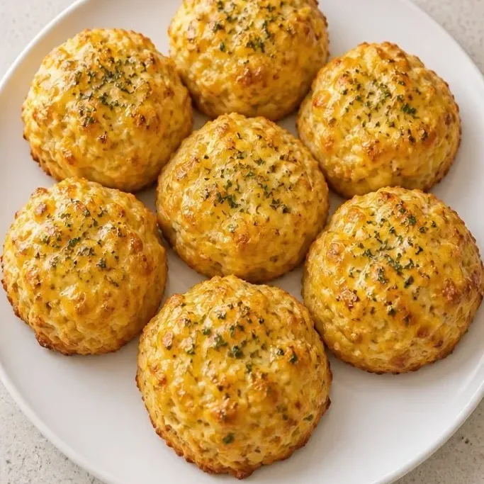 25-Minute Fluffy Keto Cheddar Bay Biscuits Keto Cheddar Bay Biscuits