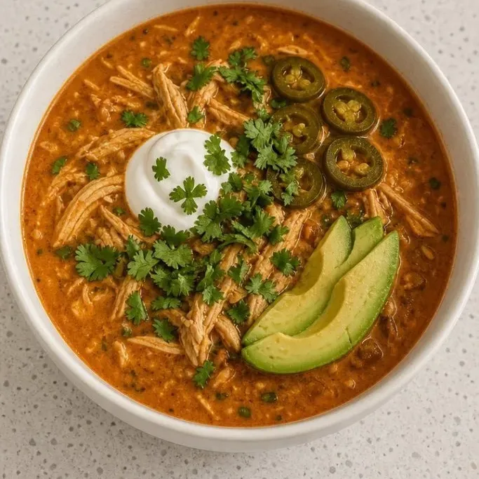 Keto Chicken Enchilada Soup