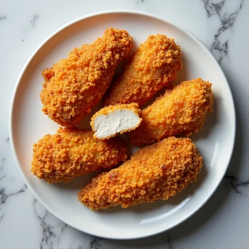 Keto-Friendly Pork Rind Crusted Tenders