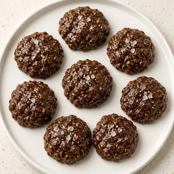 5-Ingredient Chocolate Peanut Butter Keto No Bake Cookies Keto No Bake Cookies