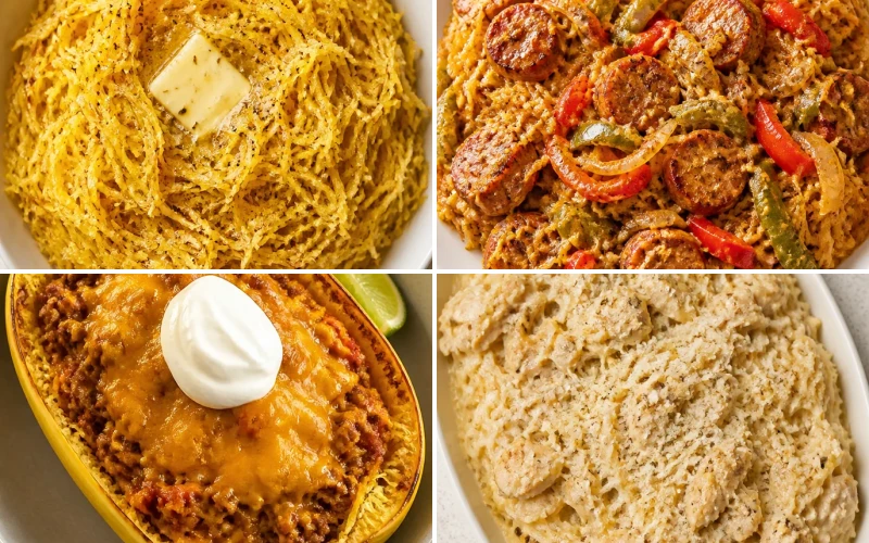 10 Keto Spaghetti Squash Recipes for Fast Low Carb Dinners