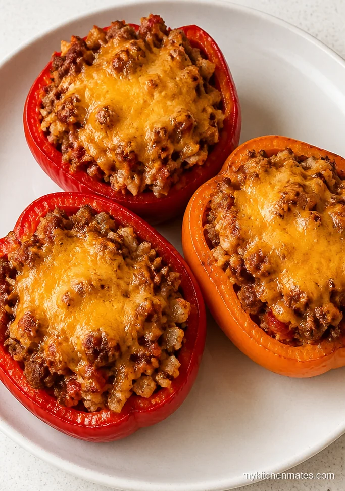 13 Keto Dinner Recipes Crock Pot That Make Weeknights Easy Keto Stuffed Bell Peppers