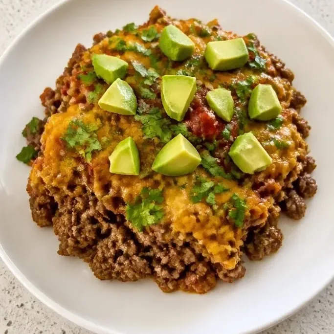 Keto Taco Casserole