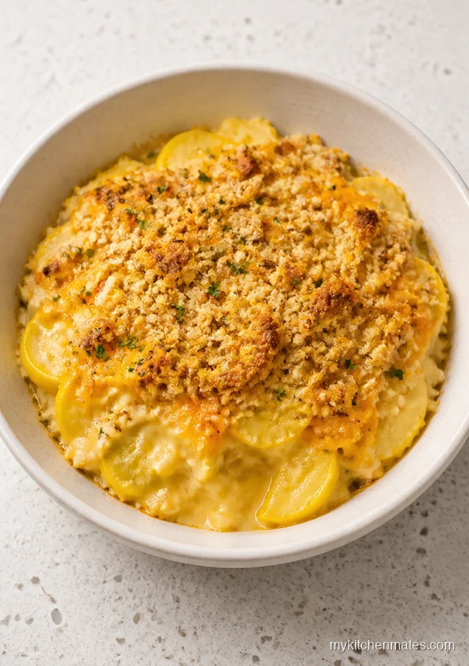 Keto Yellow Squash Casserole