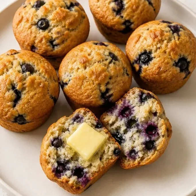 Protein-Packed Kodiak Blueberry Muffins Kodiak Blueberry Muffins