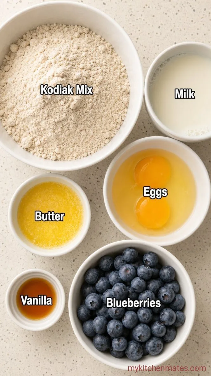 Kodiak Sheet Pan Pancakes (Oven-Baked, No Flipping) Ingredients