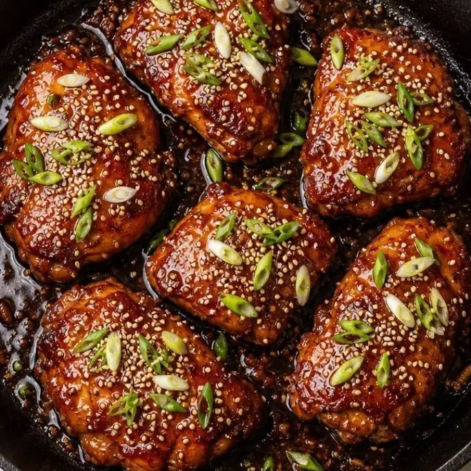 Sticky Korean BBQ Chicken Korean BBQ Chicken