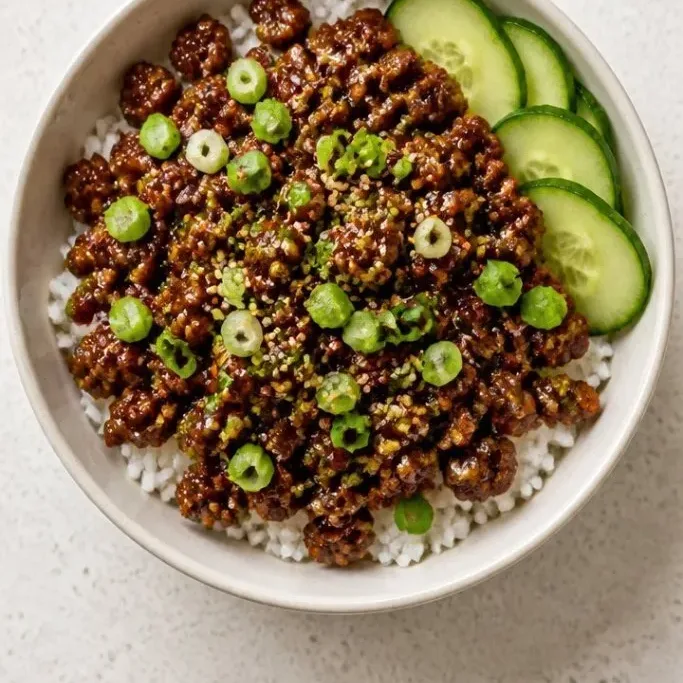 Quick Korean Beef Bowls (15-Minute Weeknight Dinner) Korean Beef Bowl Recipe