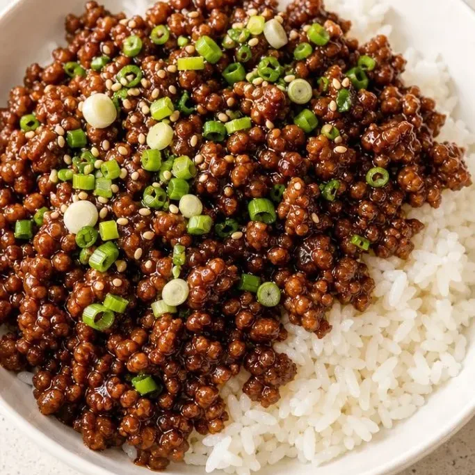 Korean Beef Rice Bowl