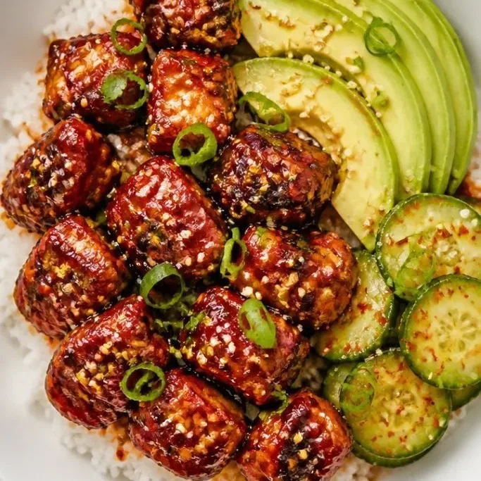 25-Minute Sticky Gochujang Chicken Bowls Korean Chicken Bowl