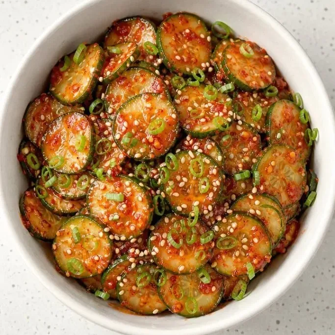 10-Minute Spicy Korean Cucumber Salad (Oi Muchim) Korean Cucumber Salad