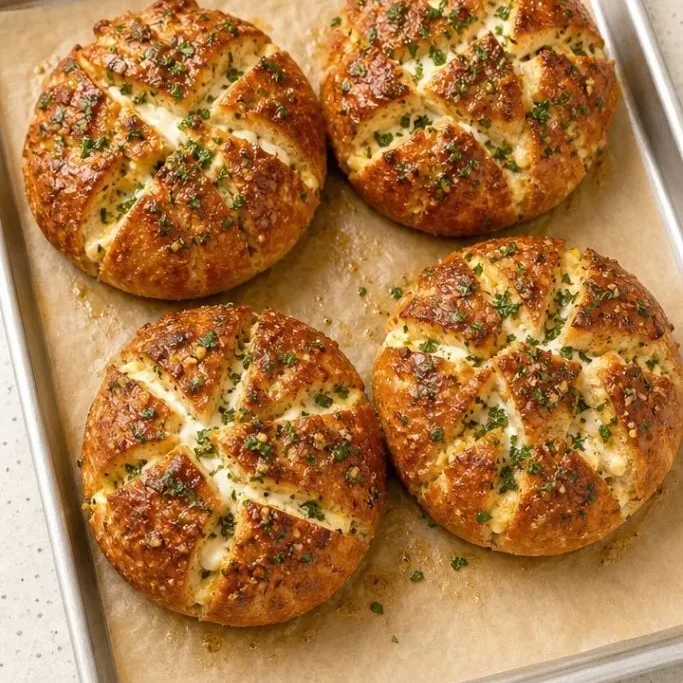 Korean Garlic Bread
