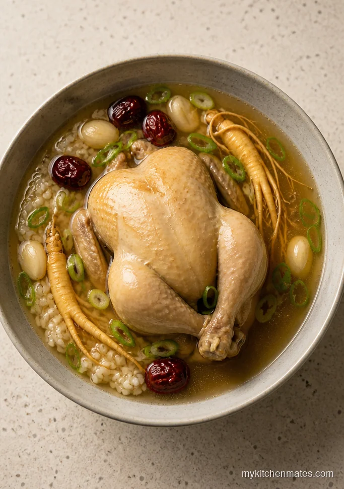Korean Ginseng Chicken Soup