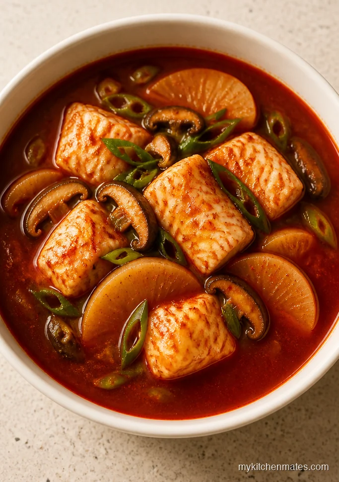 Korean Gochujang Fish Stew
