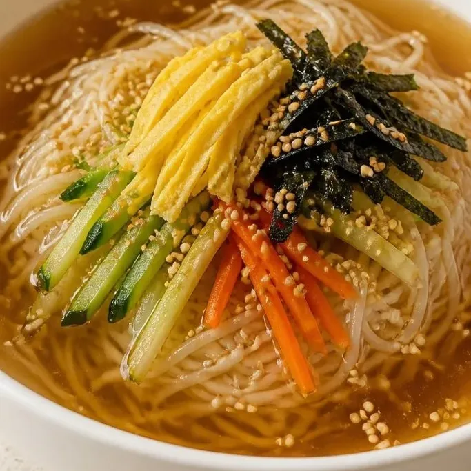 Easy Janchi Guksu: Korean Noodle Soup with Anchovy Broth Korean Noodle Soup