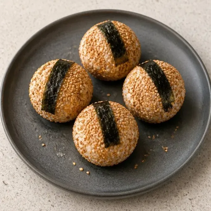 Quick Tuna-Mayo Korean Rice Balls Korean Rice Balls