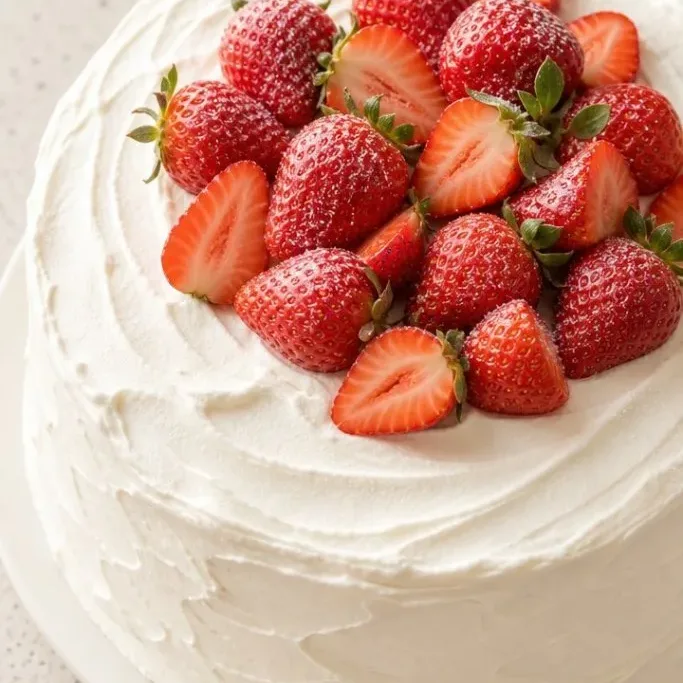 Light and Fluffy Korean Strawberry Cake Korean Strawberry Cake