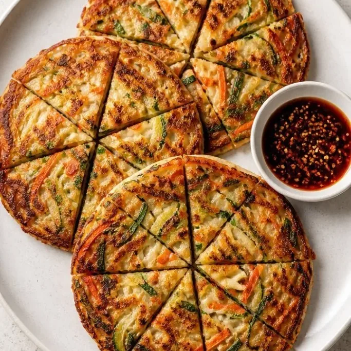 Korean Vegetable Pancakes
