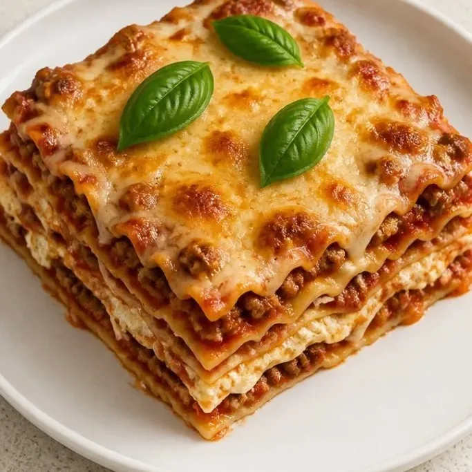 Lazy Lasagna Casserole with Ricotta and Mozzarella Lazy Lasagna Casserole