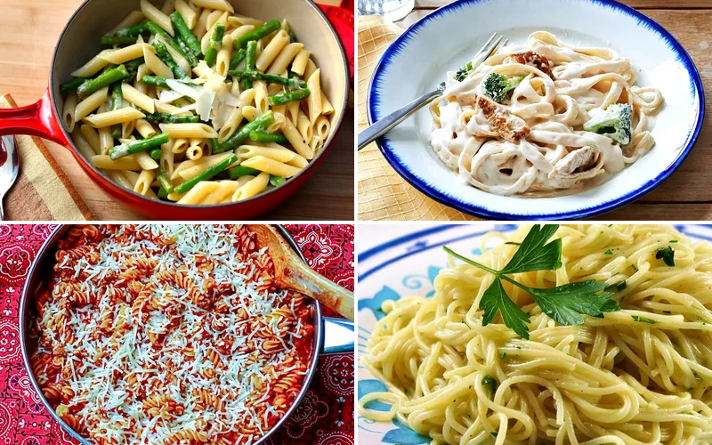 32 Simple Pasta Dishes for the Busy Home Cook lazy pasta recipes featured