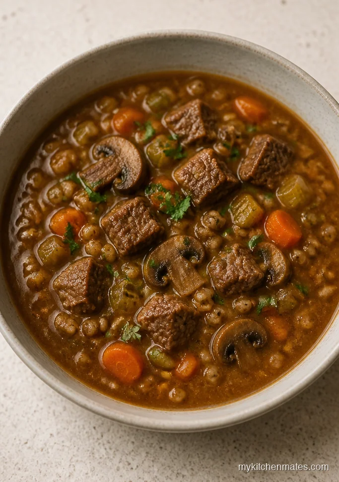 Lean Beef and Barley Soup