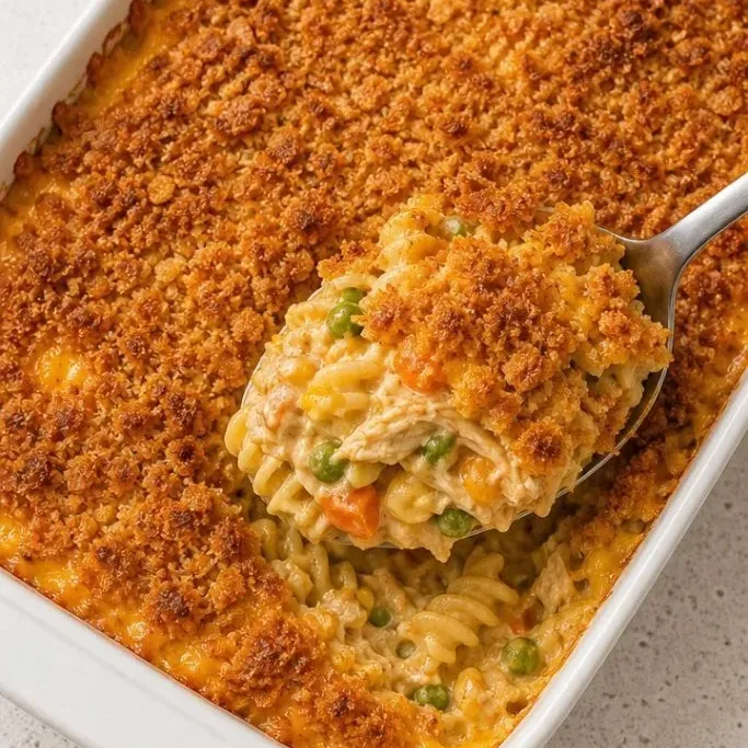 Leftover Chicken Casserole