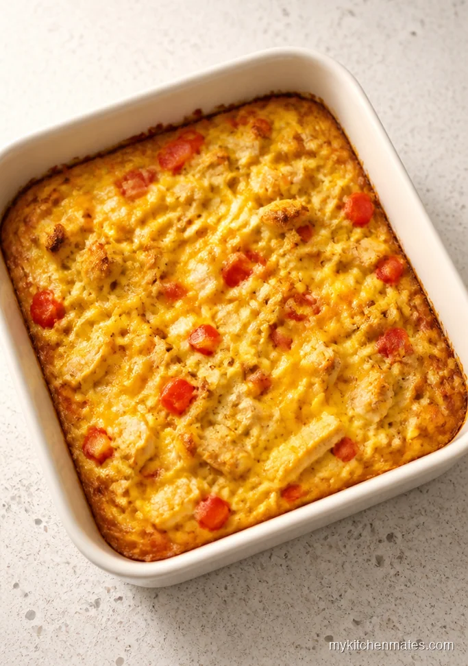 Leftover Turkey Breakfast Bake