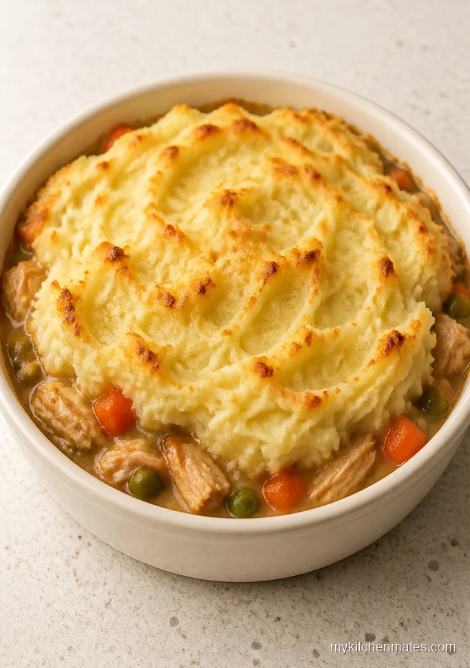 Leftover Turkey Shepherd's Pie