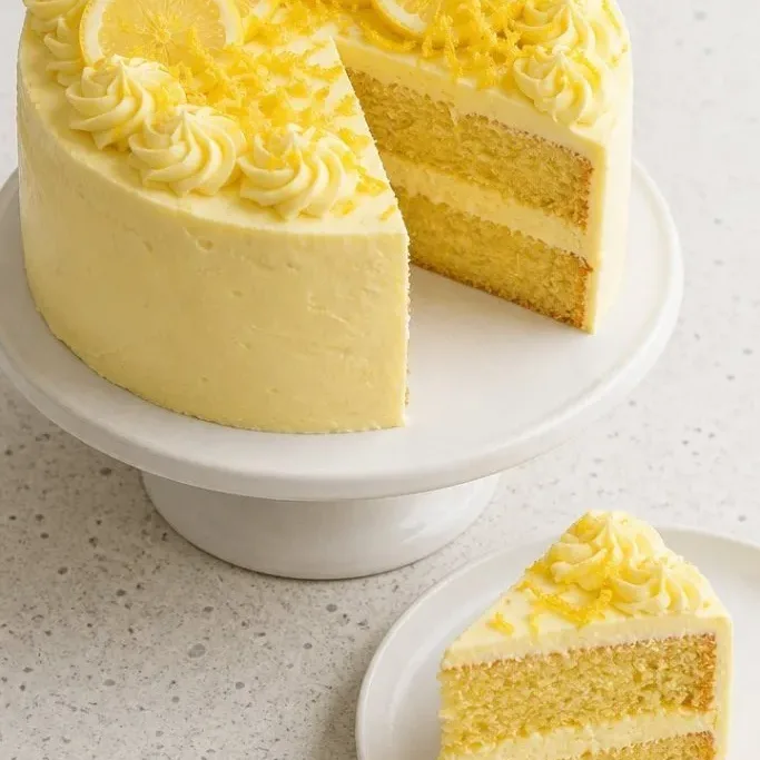 Lemon Birthday Cake