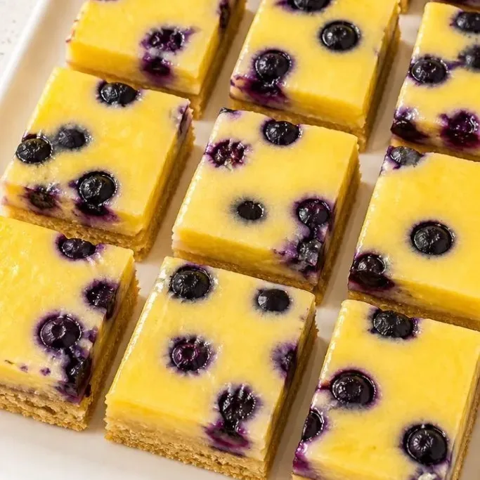 Lemon Blueberry Bars