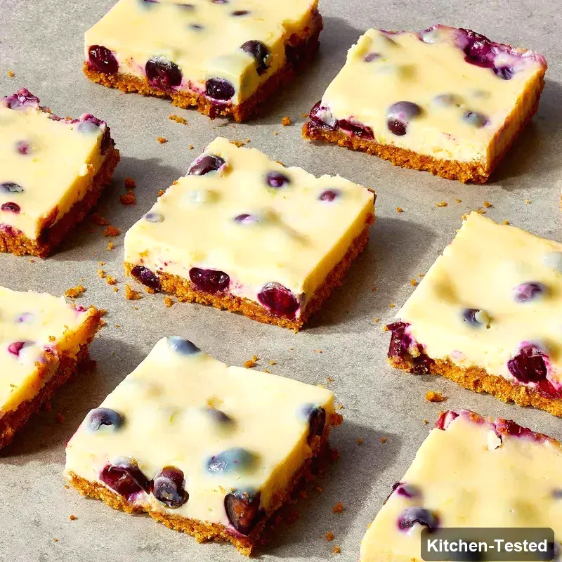 Lemon-Blueberry Bars lemon blueberry bars