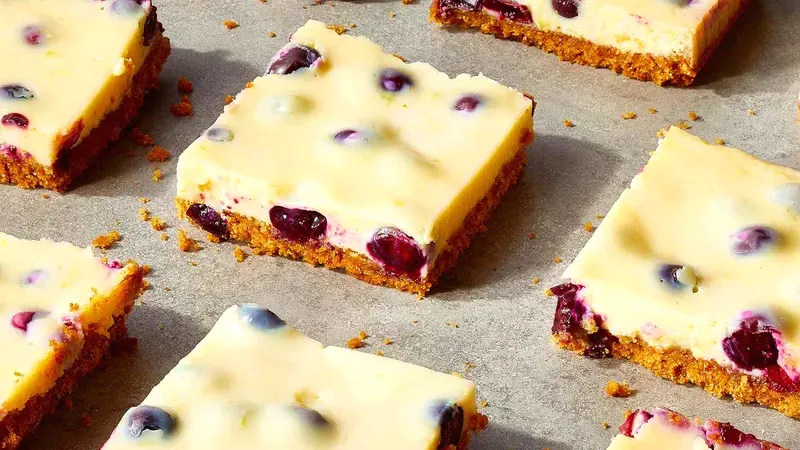 Lemon-Blueberry Bars Food photo of Lemon-Blueberry Bars