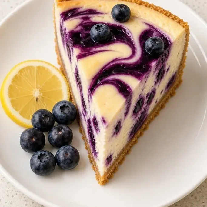 Lemon Blueberry Cheesecake